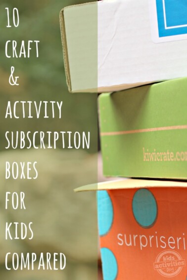 10 Craft and Activity Subscription Boxes For Kids Compared on Kids Activities Blog