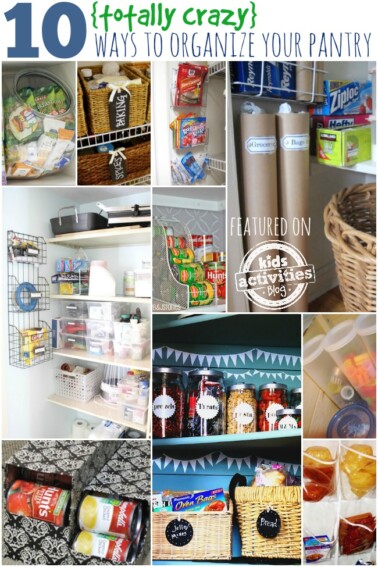 10 totally crazy ways to organize your pantry