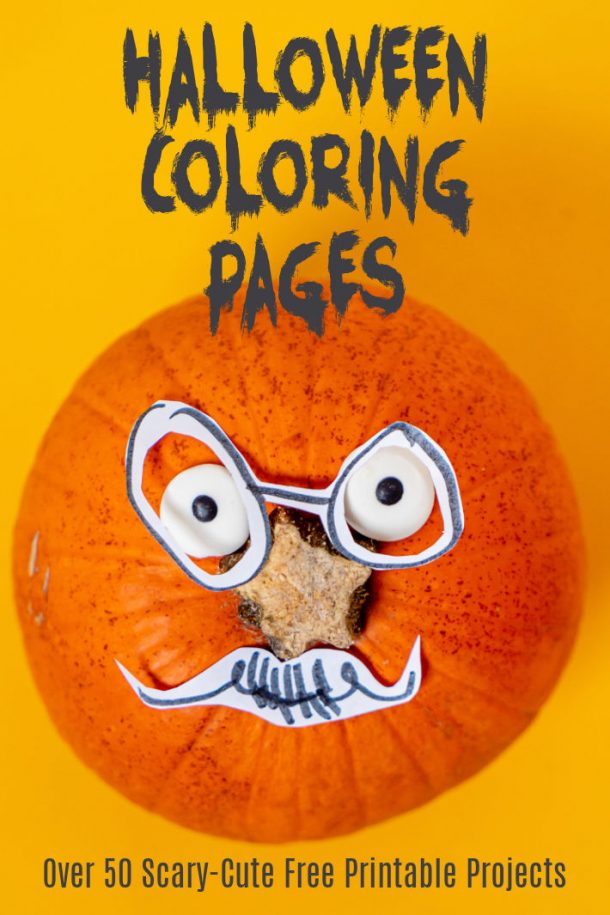 50 Halloween Coloring Pages - Free Printable Projects