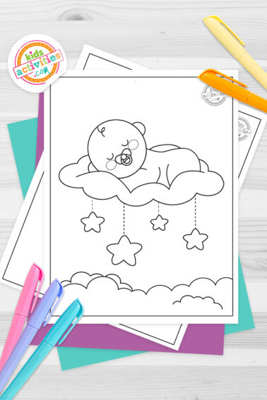 Baby Coloring Pages Feature Image
