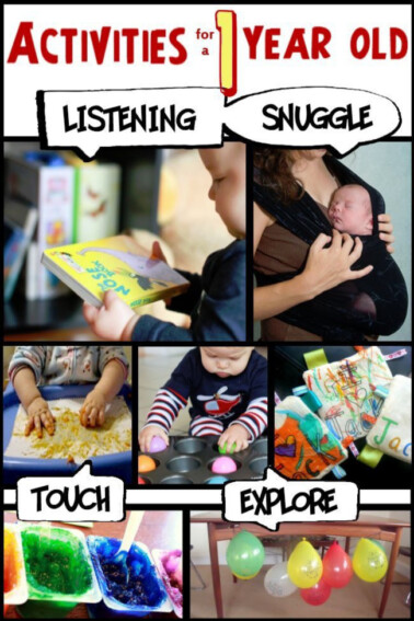 best activities for 1 year olds from Kids Activities Blog