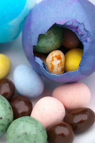 candy filled eggs