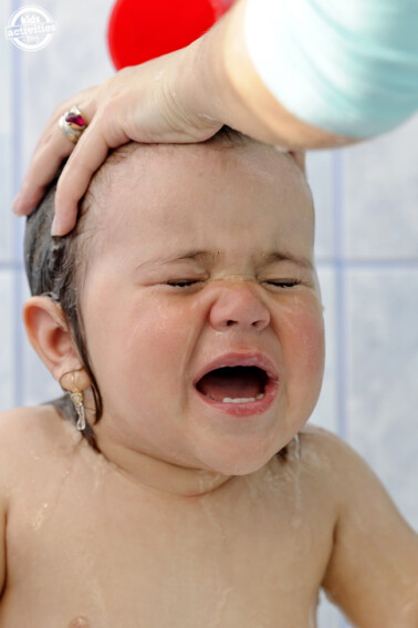 My Child Cries When Getting His Hair Washed