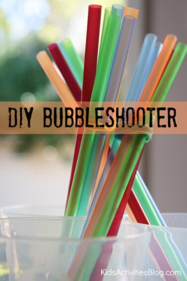 Make your own bubble shooter by kids activities blog