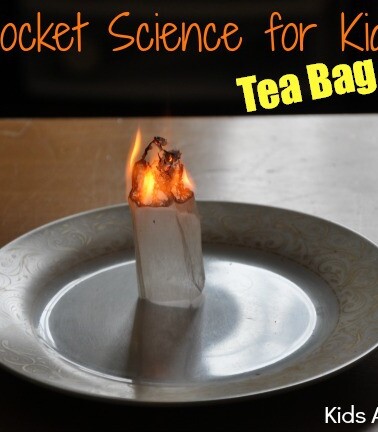 Easy Rocket Science for Kids: Make a Rocket with a Tea Bag