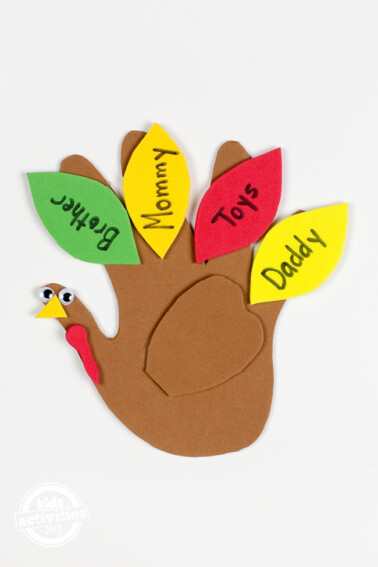 Easy Thankful Turkey Craft