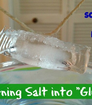 Experiment with Salt: Freezing Temperature {and Cool Science Magic}