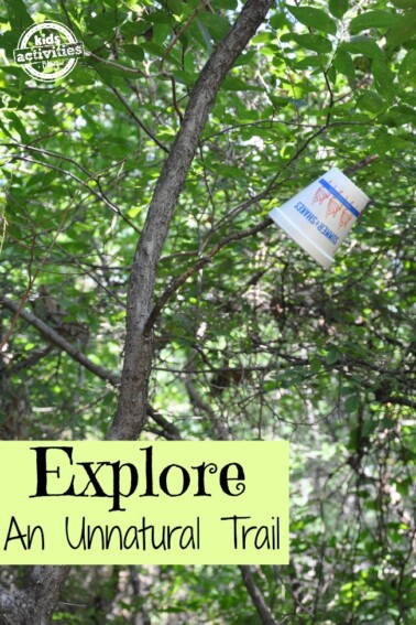 Explore an unnatural trail {Nature activities for kids}