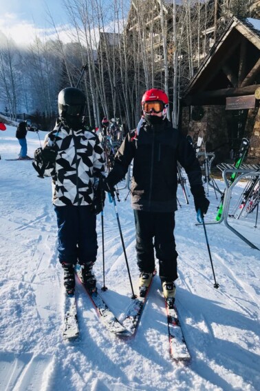 family ski trip
