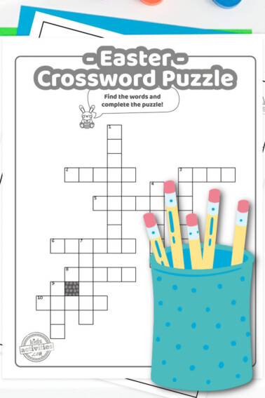 Free Printable Easter Crossword Puzzle - Kids Activities Blog