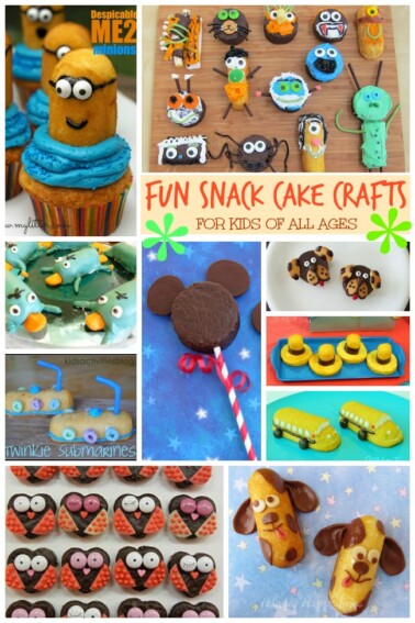 Fun Snack Cake Crafts