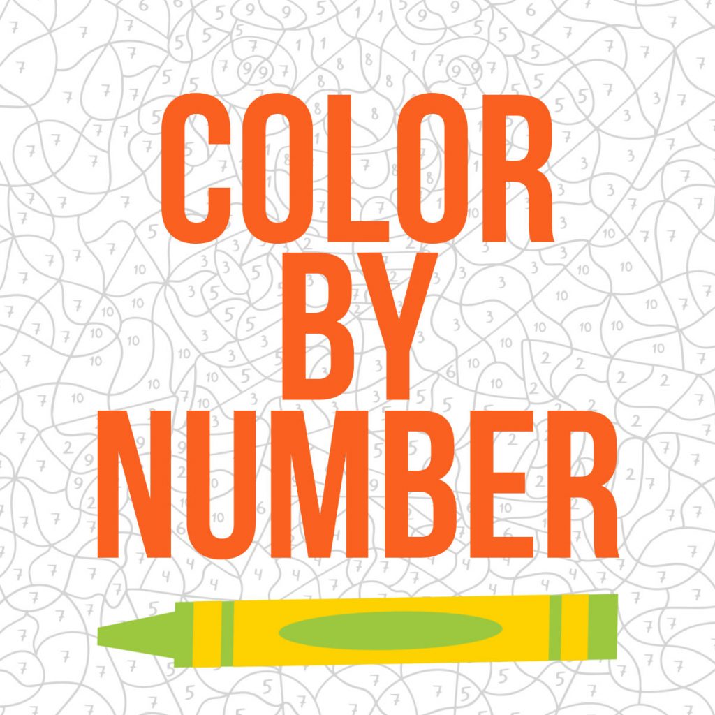 color by number for kids printable pages from Kids Activities Blog - color by number printable