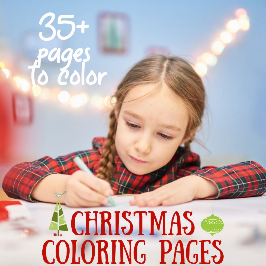 Printable Christmas coloring pages - Kids Activities Blog