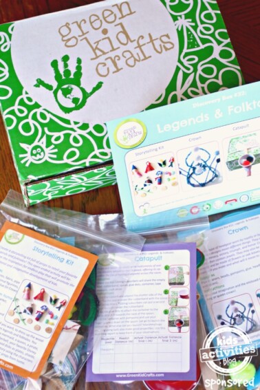 Green Kid Crafts Subscription Box for Kids