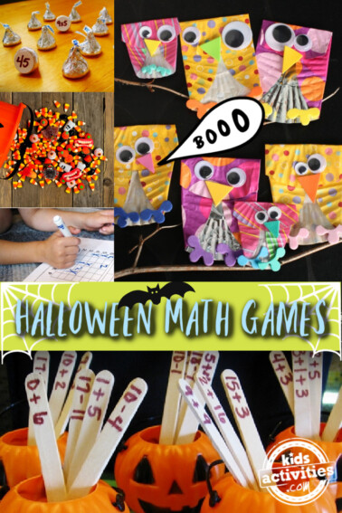 Halloween math games for Kids from Kids Activities Blog