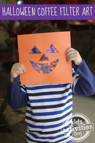 Halloween Jack-O-Lantern Art Project for Kids