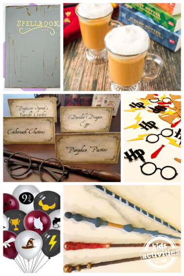 Harry Potter Birthday Party Ideas - Kids Activities Blog feature no text
