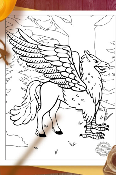 Harry Potter Magical Beasts Coloring Pages