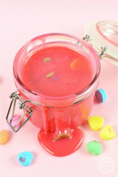 How to Make Edible Slime Perfect for Valentine’s Day - Kids Activities Blog