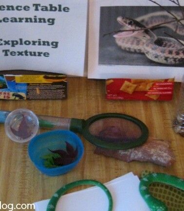 Science Table: Hands On, Interactive Science