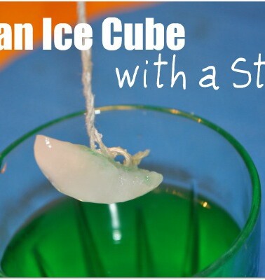 Lift an Ice Cube with a string