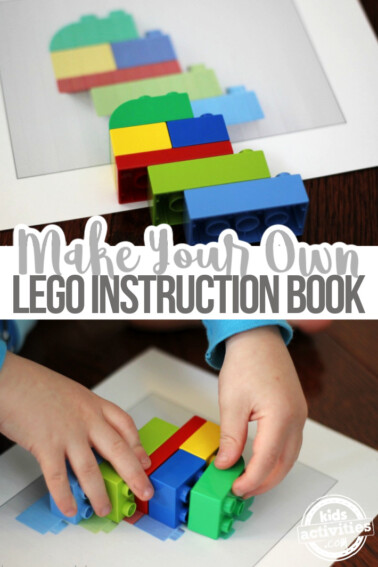 Make Your Own LEGO Instruction book - Kids Activities Blog