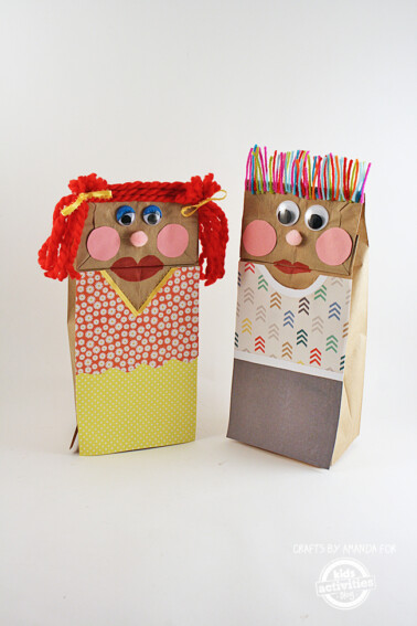 Classic Craft: Making Paper Bag Puppets by Amanda Formaro