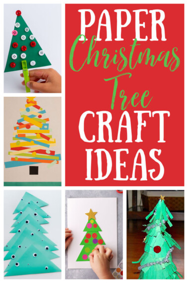 Paper Christmas Tree Craft Ideas for Kids - Kids Activities Blog