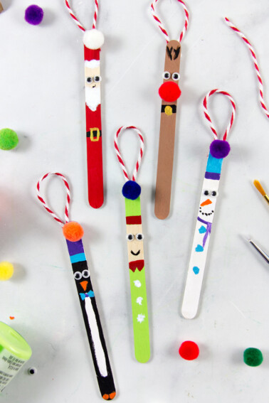 popsicle stick ornaments for christmas