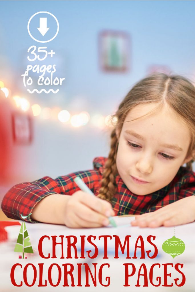 Printable Christmas coloring pages - Kids Activities Blog