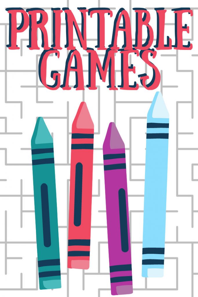Printable Coloring Games - Kids Activities Blog