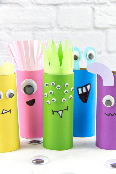 toilet paper roll monster craft