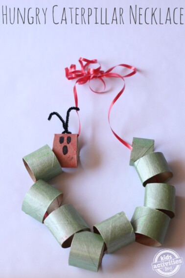 very hungry caterpillar toilet paper roll crafts