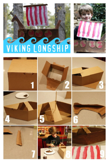 Make a Viking Ship Craft - Kids Activities Blog