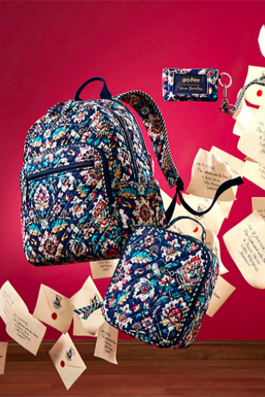 Harry Potter Vera Bradley backpacks and bags inspired by the Wizarding World