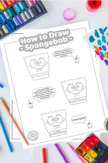 How To Draw Spongebob